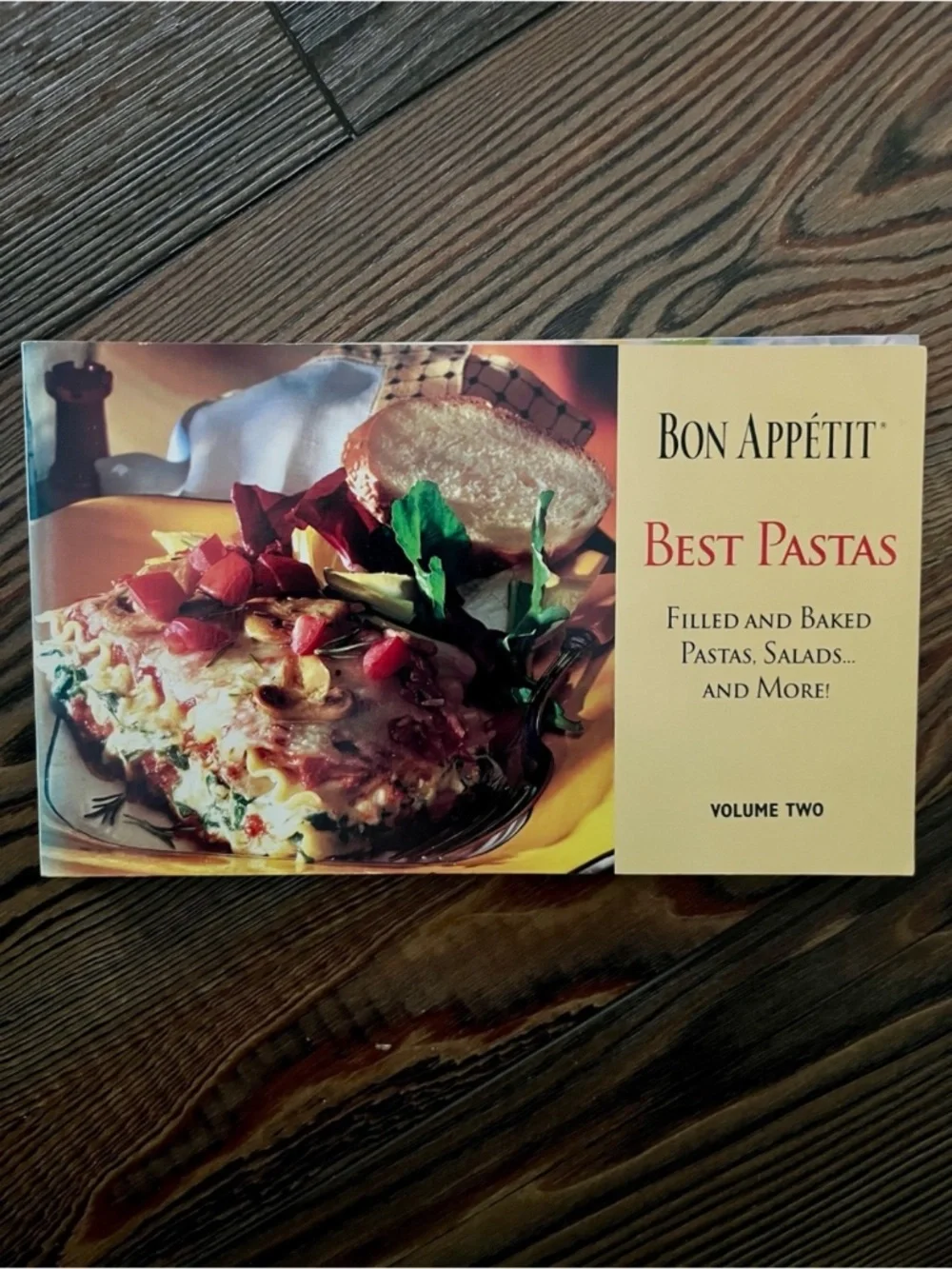 Bon Appetit Mini Recipe Books Best Pastas 1&2 and Quick & Delicious